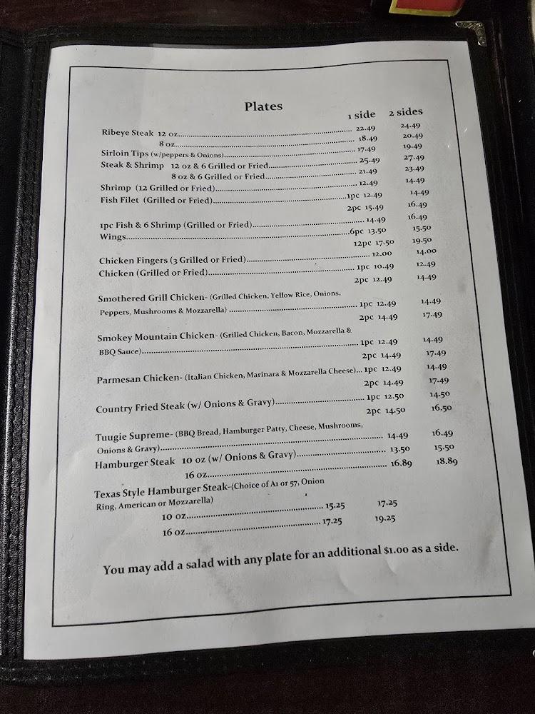 Tuugie's II Menu image 3